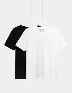 2pk Pure Cotton T-Shirt