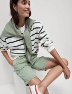 2pk Cotton Rich Tea Dyed Chino Shorts -M&S 2pk cotton rich tea dyed chino shorts 6