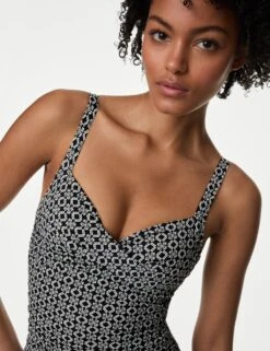 2pk 360 Tummy Control Plunge Swimsuits 17 2pk 360 Tummy Control Plunge Swimsuits -M&S 2pk tummy control plunge swimsuits