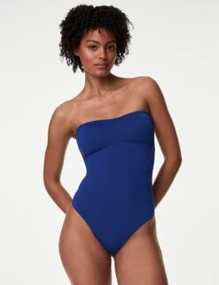 360 Tummy Control Padded Bandeau Swimsuit -M&S 360 Tummy Control Padded Bandeau Swimsuit 3