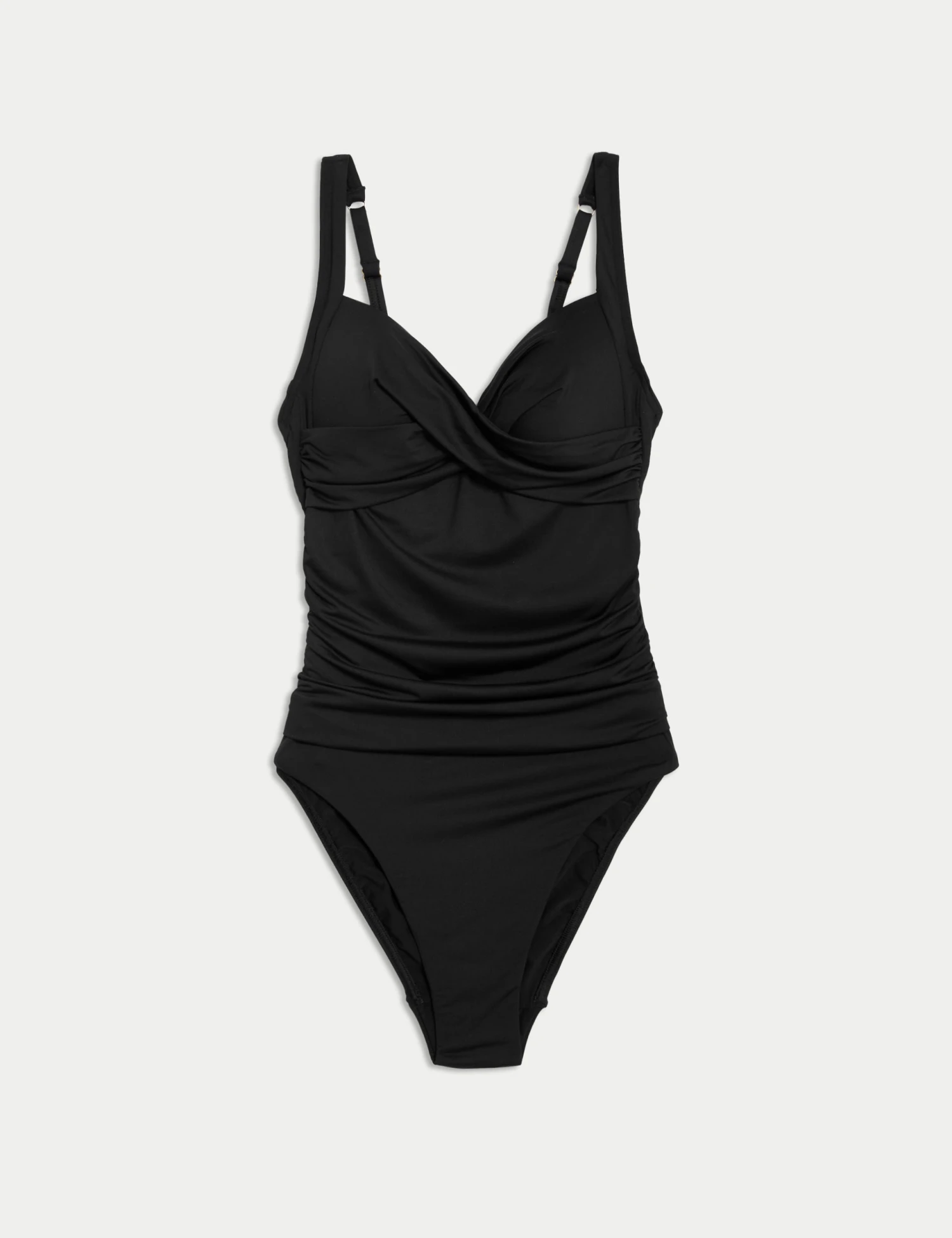360 Tummy Control Ruched Plunge Swimsuit 4 360 Tummy Control Ruched Plunge Swimsuit - Image 2