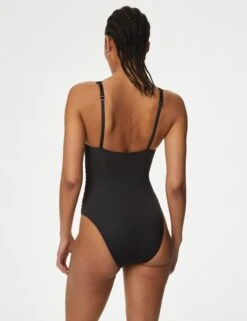 360 Tummy Control Ruched Plunge Swimsuit 17 360 Tummy Control Ruched Plunge Swimsuit -M&S 360 Tummy Control Ruched Plunge Swimsuit 4