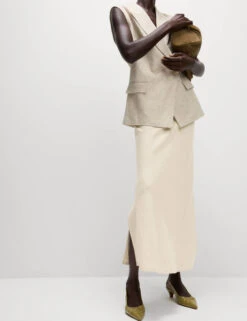 Bias Cut Maxi Skirt -M&S Bias Cut Maxi Skirt 5