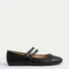 Buckle Flat Ballet Pumps -M&S Buckle Flat Ballet Pumps