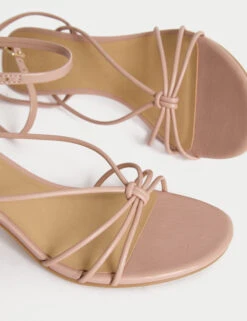 Buckle Strappy Stiletto Heel Sandals -M&S Buckle Strappy Stiletto Heel Sandals 2