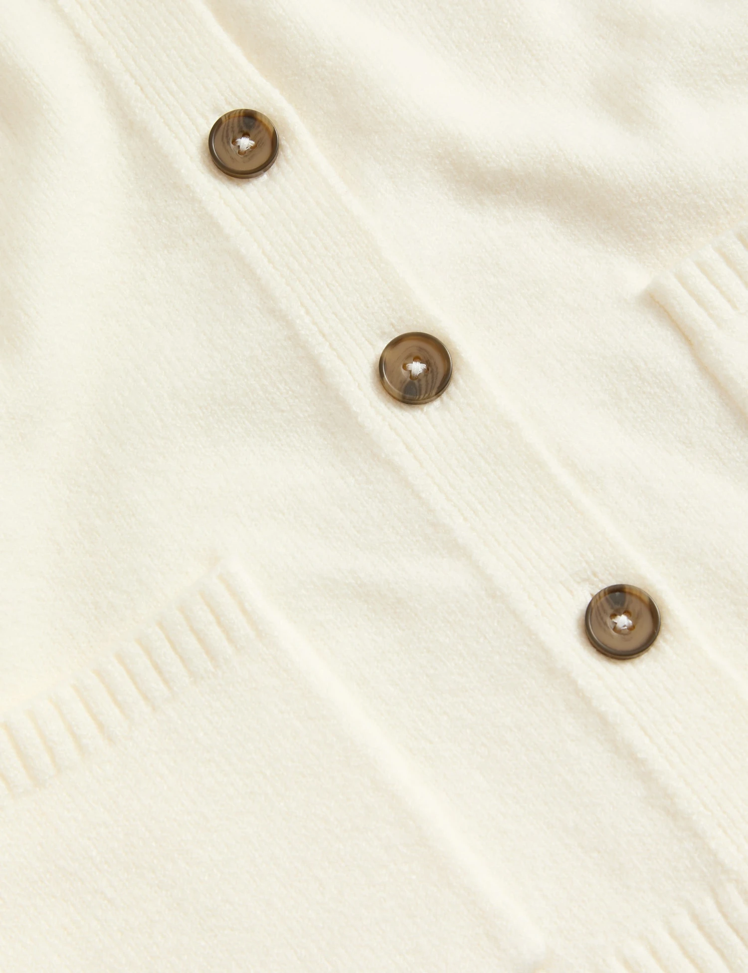 Collared Neck Relaxed Fit Knitted Jacket 8 Collared Neck Relaxed Fit Knitted Jacket - Image 6