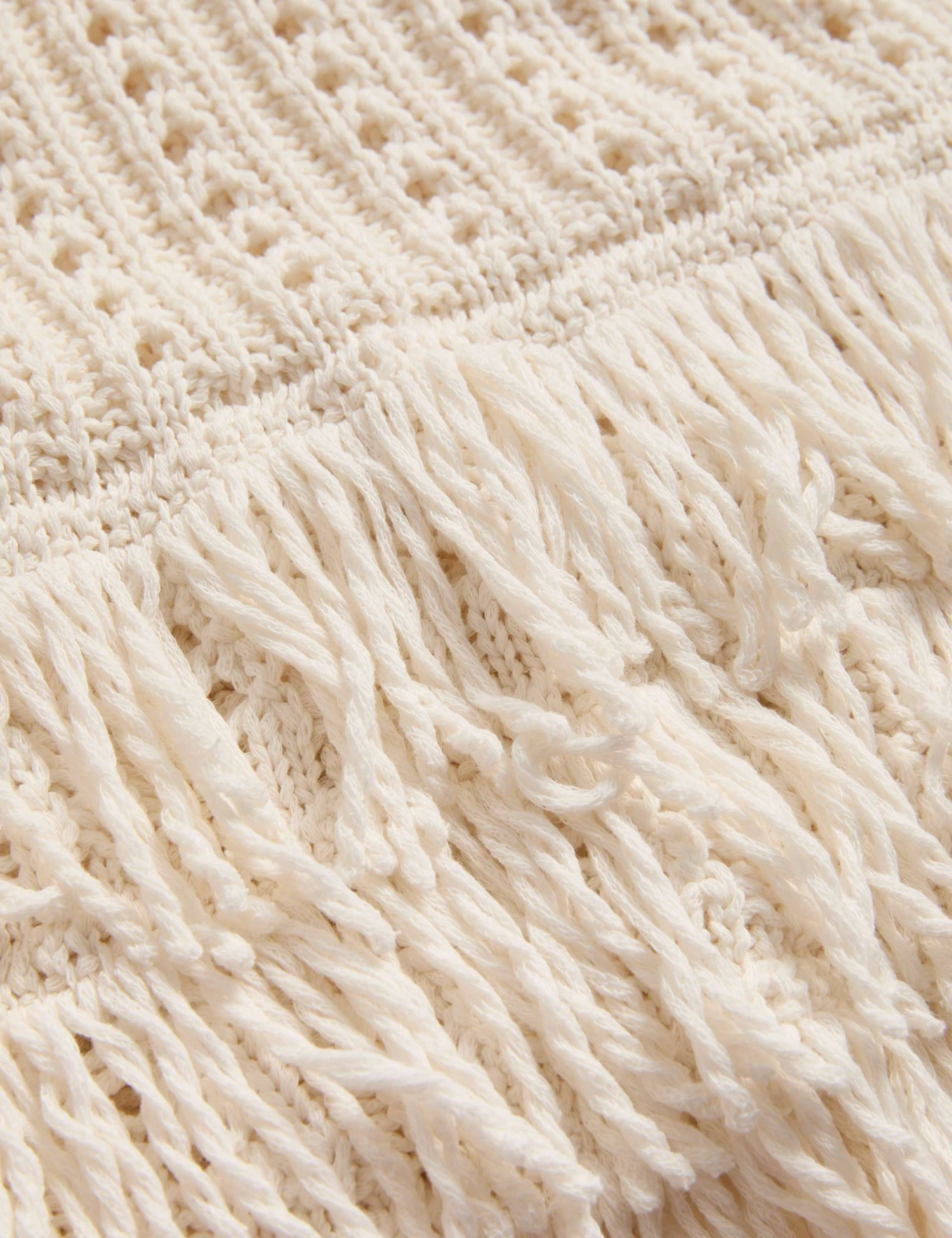 Cotton-Blend Textured Fringe Jumper 10 Cotton-Blend Textured Fringe Jumper - Image 8