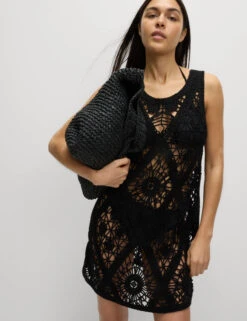 Cotton Rich Beach Dress 19 Cotton Rich Beach Dress -M&S Cotton Rich Beach Dress 4