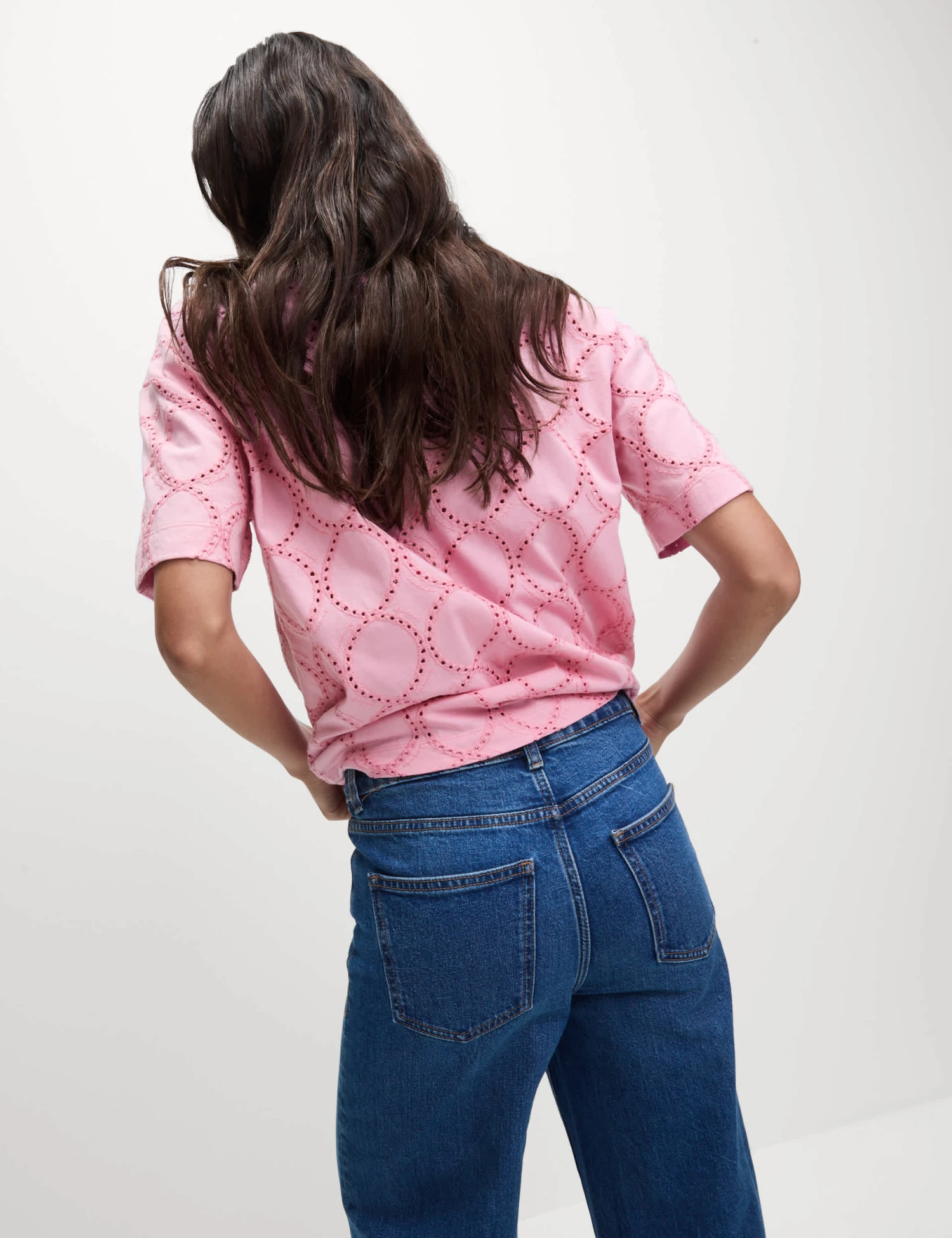 Cotton Rich Broderie T-Shirt 7 Cotton Rich Broderie T-Shirt - Image 5