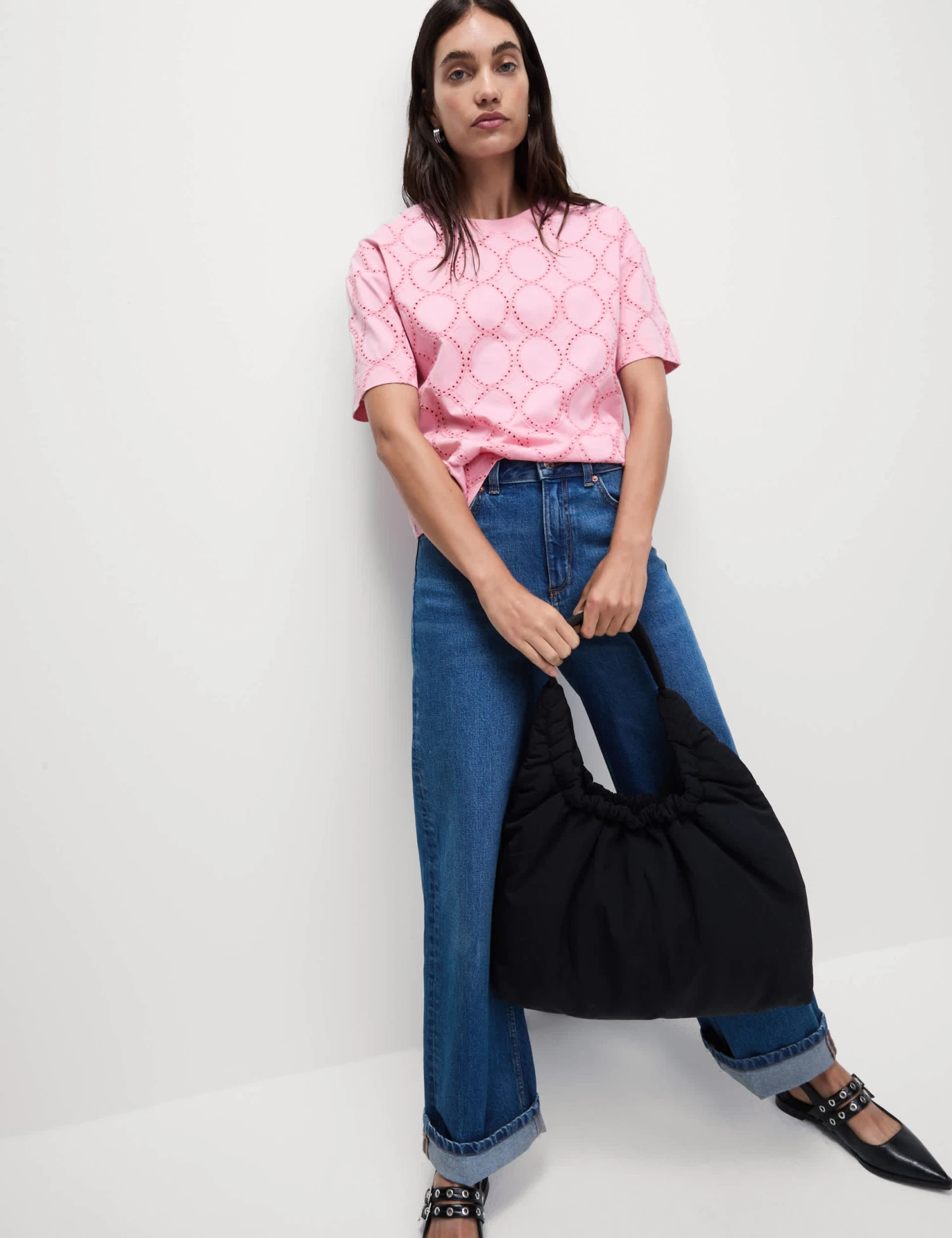 Cotton Rich Broderie T-Shirt 8 Cotton Rich Broderie T-Shirt - Image 6