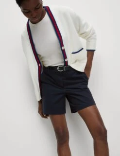 Cotton Rich Chino Shorts -M&S Cotton Rich Chino Shorts 4