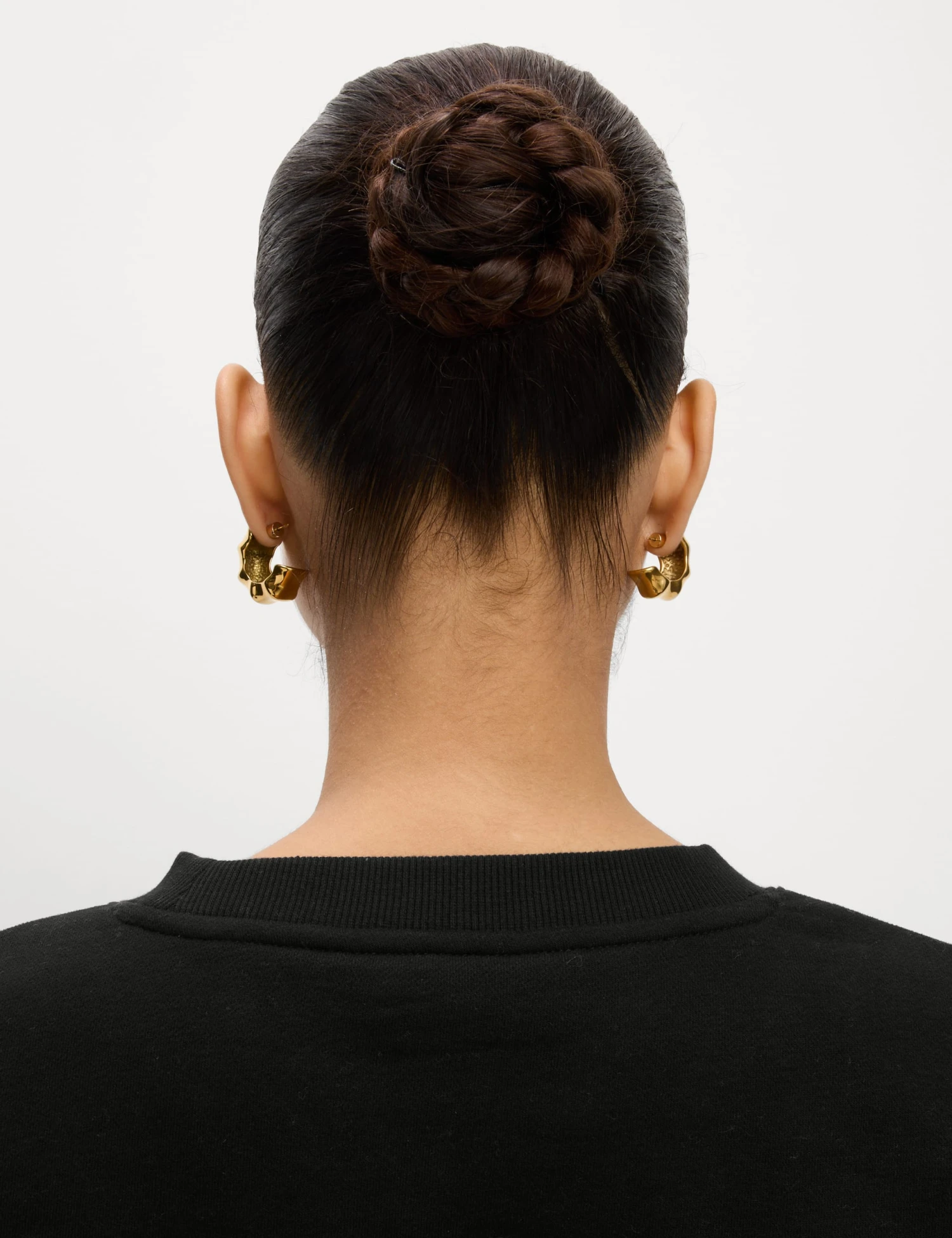 Cotton Rich Crew Neck Cropped Sweatshirt 5 Cotton Rich Crew Neck Cropped Sweatshirt - Image 3