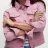 Cotton Rich Denim Jacket With Stretch