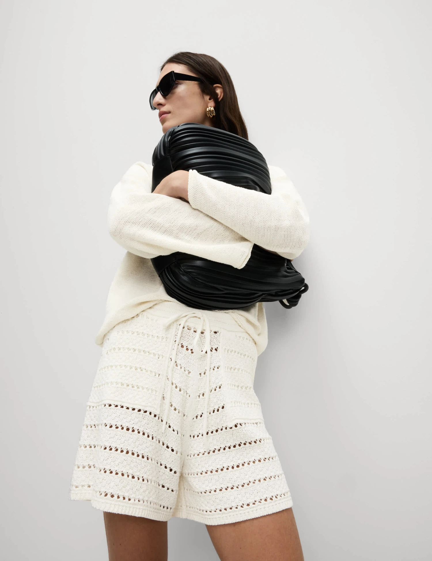 Cotton Rich Open Stitch Beach Shorts 3 Cotton Rich Open Stitch Beach Shorts