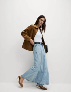 Cotton Rich Ribbed Scoop Neck Bra Vest Top -M&S Cotton Rich Ribbed Scoop Neck Bra Vest Top 2