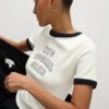 Cotton Rich Slogan T-Shirt