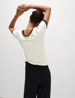 Cotton Rich Slogan T-Shirt -M&S Cotton Rich Slogan T Shirt 4