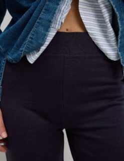 Cotton Rich Straight Leg Joggers -M&S Cotton Rich Straight Leg Joggers 2