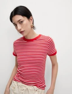 Cotton Rich Striped T-Shirt