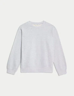 Cotton Rich Sweatshirt 14 Cotton Rich Sweatshirt -M&S Cotton Rich Sweatshirt 1