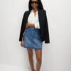 Denim Mini Skirt -M&S Denim Mini Skirt