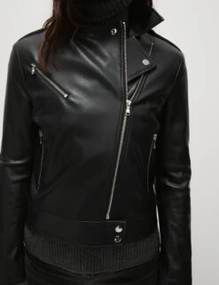 Faux Leather Biker Jacket -M&S Faux Leather Biker Jacket 5