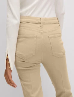 High Waisted Crease Front Slim Flare Jeans -M&S High Waisted Crease Front Slim Flare Jeans 3