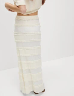 Jersey Midaxi A-Line Skirt -M&S Jersey Midaxi A Line Skirt 3