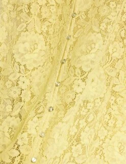 Lace Button Through Midi Tea Dress With Cotton -M&S Lace Button Through Midi Tea Dress With Cotton 7