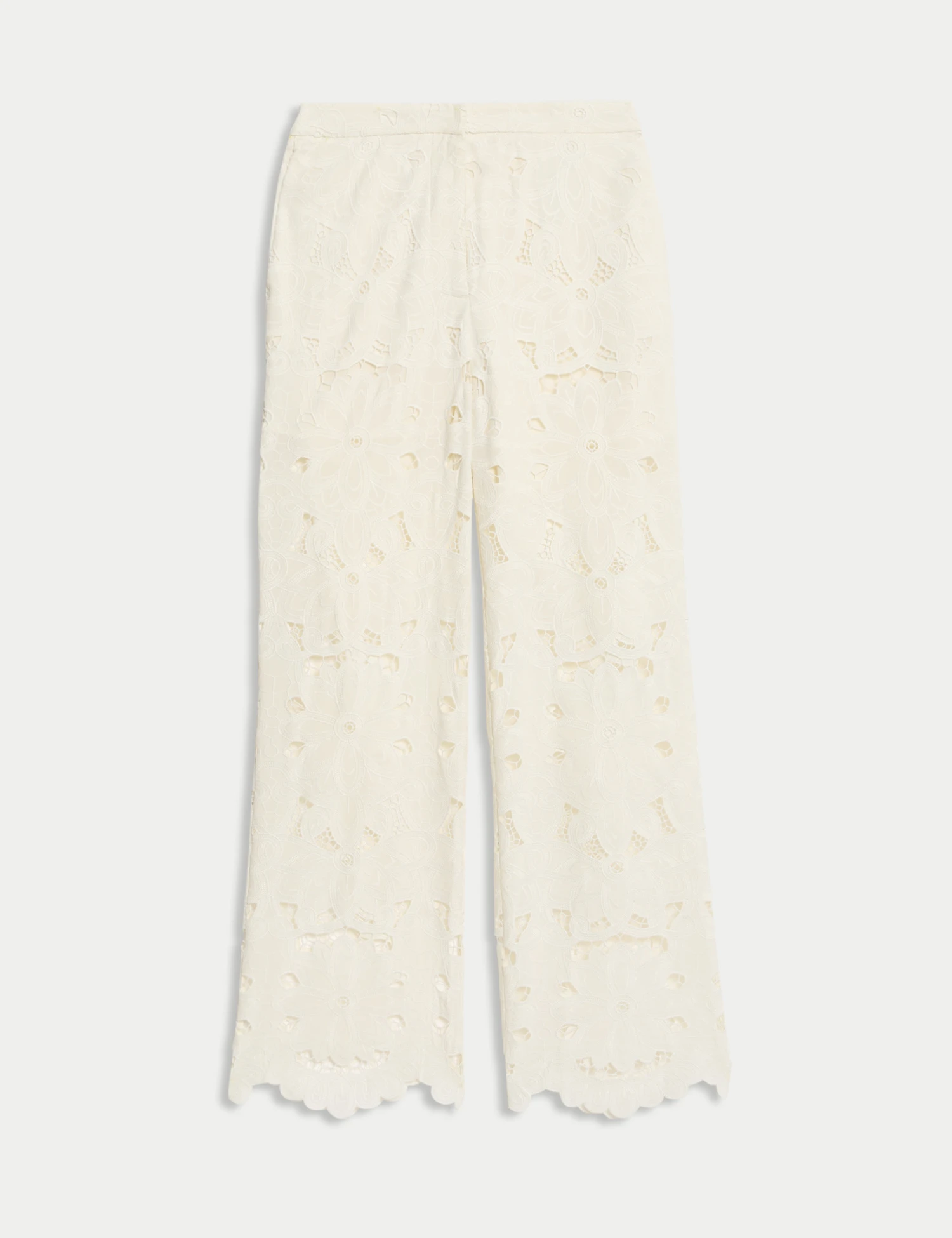 Lace Wide Leg Trousers 4 Lace Wide Leg Trousers - Image 2