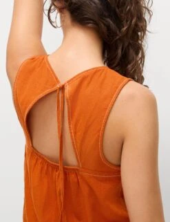 Linen Rich Regular Fit Vest 24 Linen Rich Regular Fit Vest -M&S Linen Rich Regular Fit Vest 3