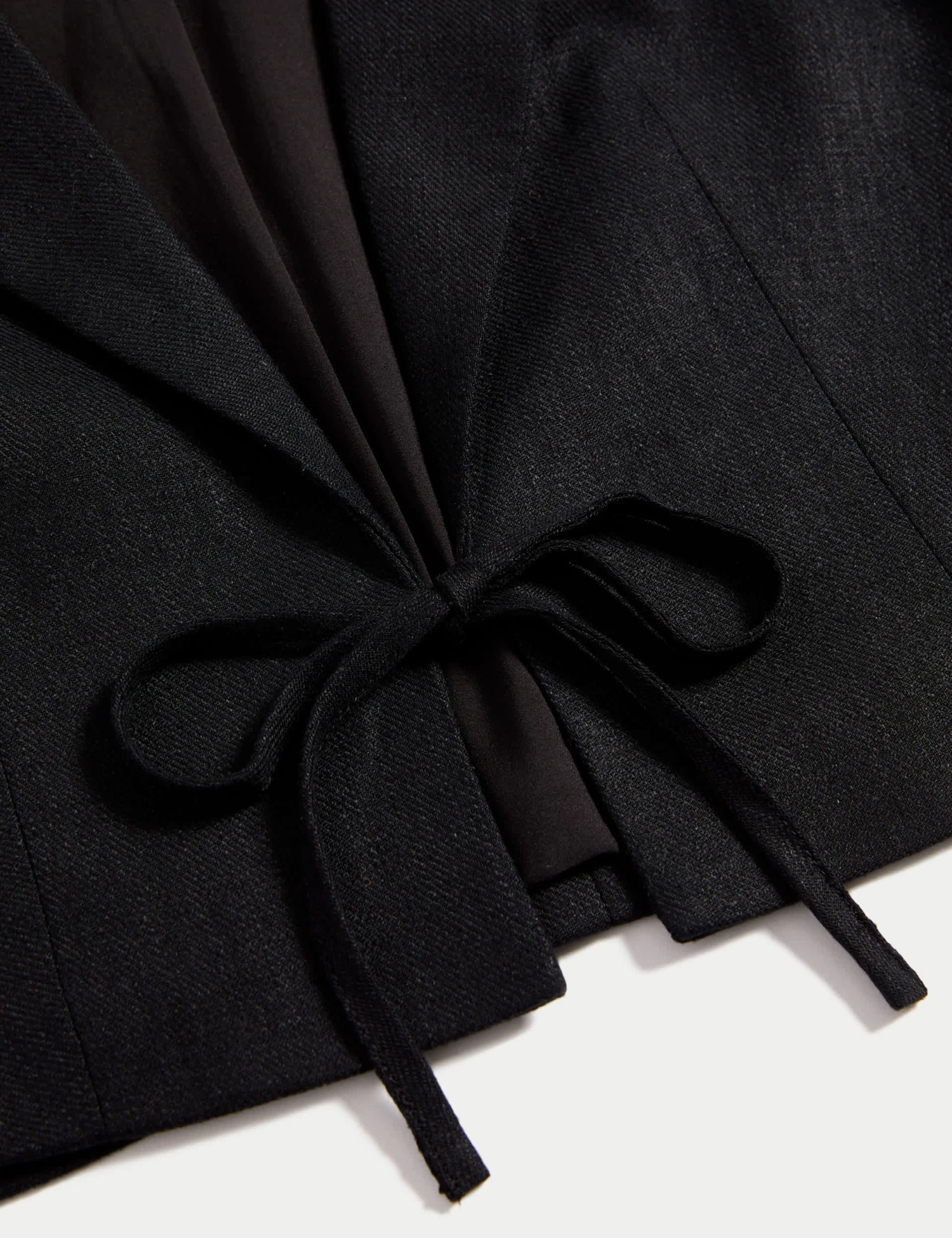 Linen Twill Rich Cropped Short Sleeve Jacket 9 Linen Twill Rich Cropped Short Sleeve Jacket - Image 7