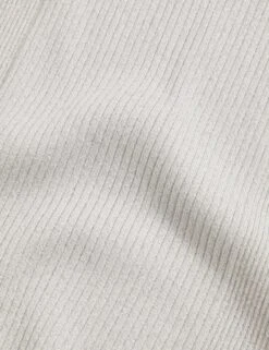 Metallic Ribbed Crew Neck Cropped Vest Top -M&S Metallic Ribbed Crew Neck Cropped Vest Top 5