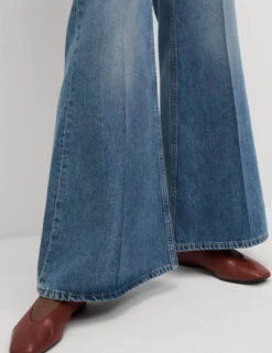 Mid Rise Flared Jeans -M&S Mid Rise Flared Jeans 4