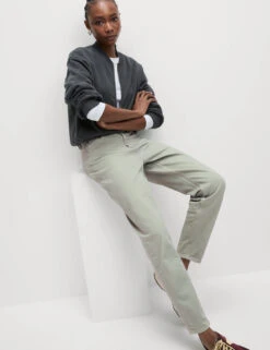 Mom High Waisted Colour Ankle Grazer Jeans -M&S Mom High Waisted Colour Ankle Grazer Jeans 4