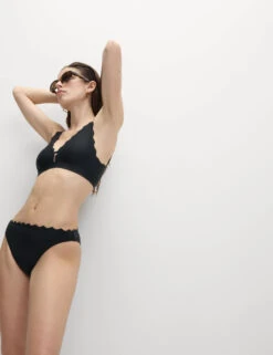 Neoprene Scallop Bikini Top 25 Neoprene Scallop Bikini Top -M&S Neoprene Scallop Bikini Top 3