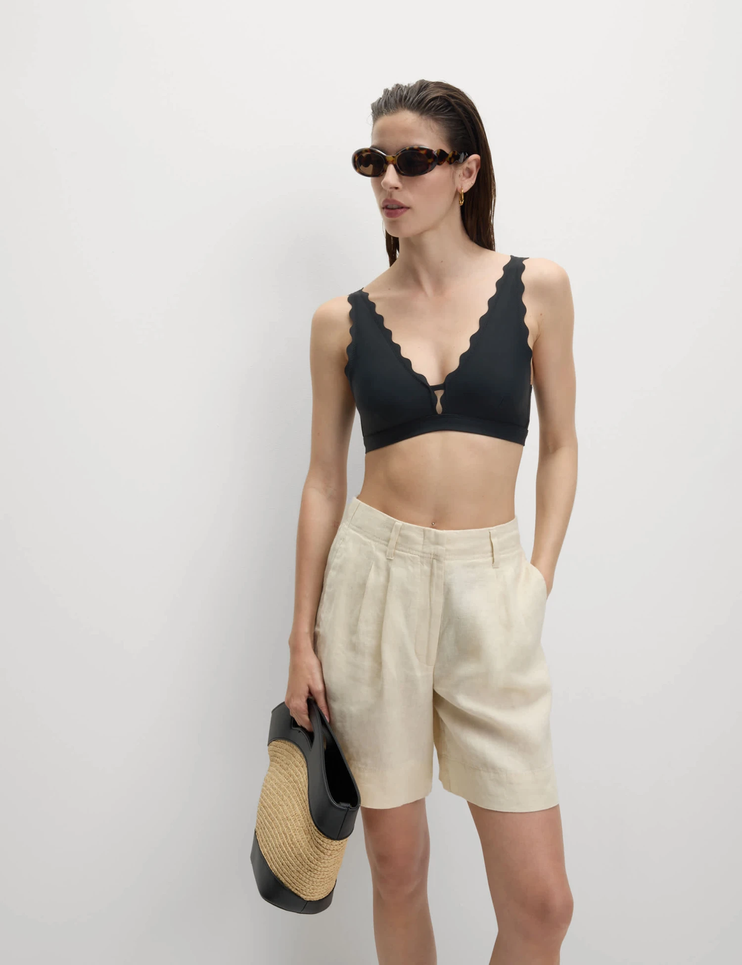 Neoprene Scallop Bikini Top 7 Neoprene Scallop Bikini Top - Image 5