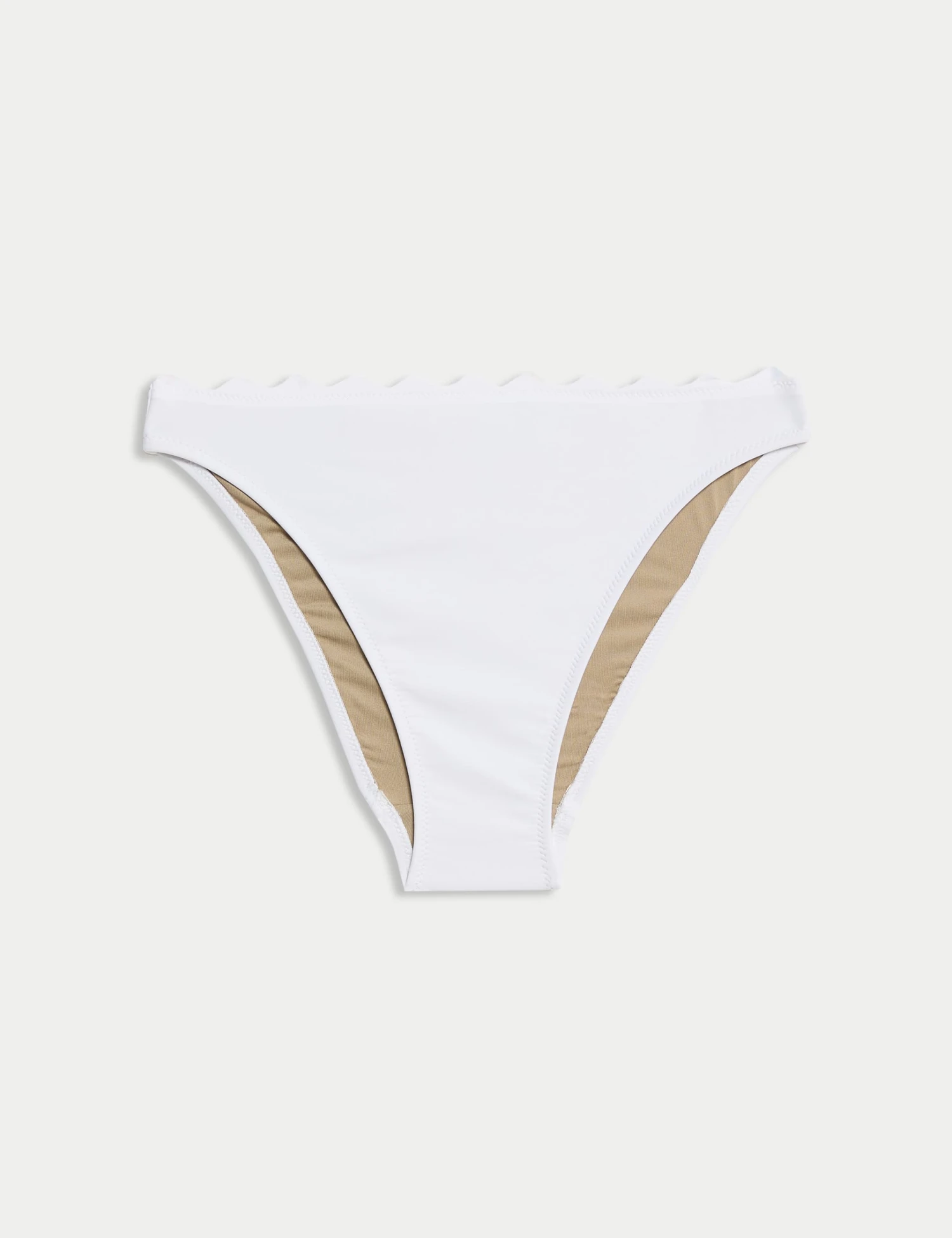 Neoprene Scallop High Leg Bikini Bottoms 4 Neoprene Scallop High Leg Bikini Bottoms - Image 2