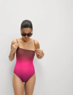 Ombre Bandeau Swimsuit -M&S Ombre Bandeau Swimsuit 3