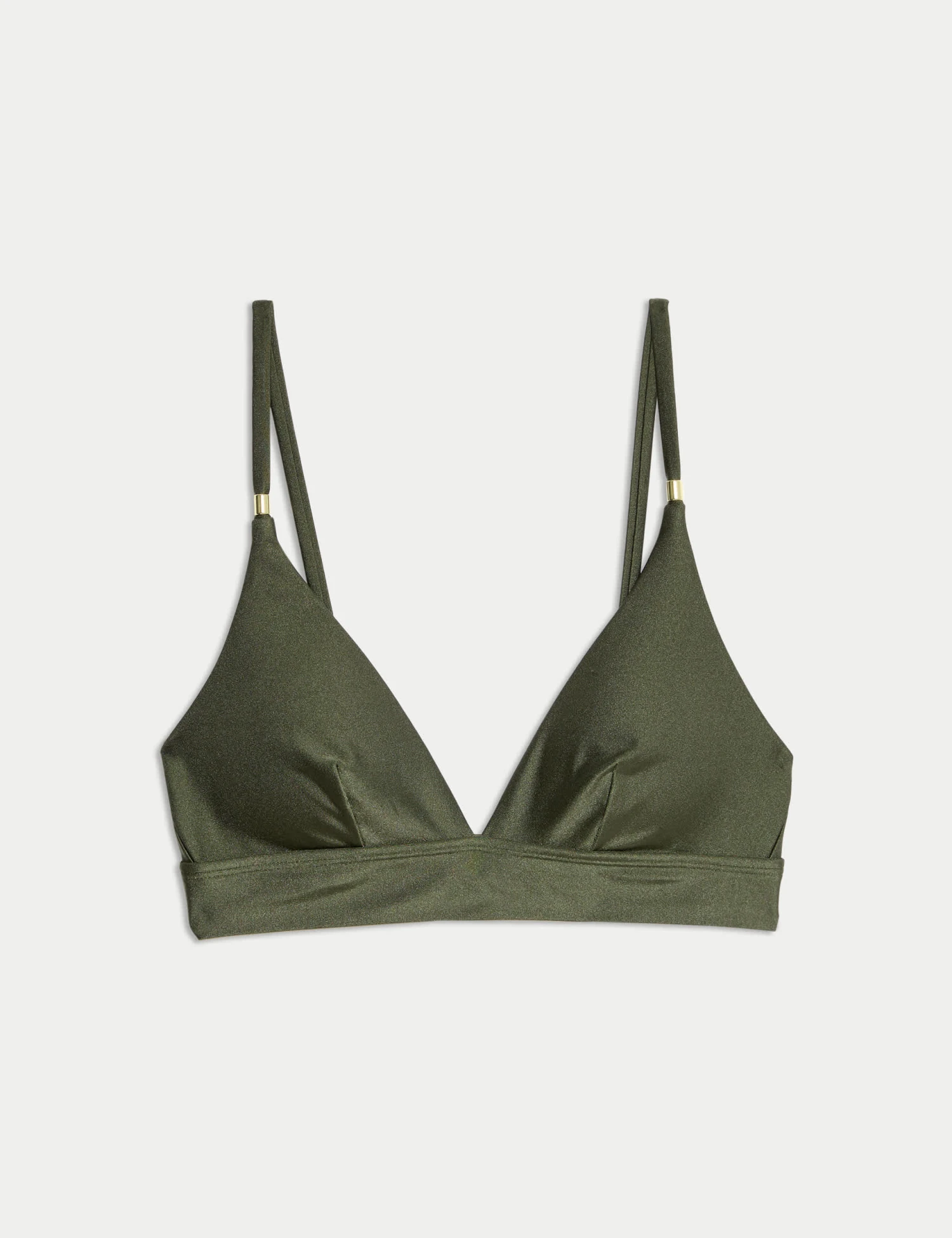 Padded Trim Detail Plunge Bikini Top 4 Padded Trim Detail Plunge Bikini Top - Image 2