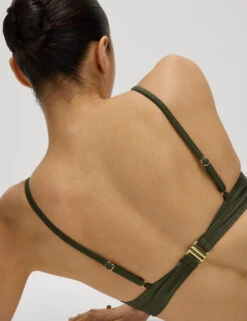 Padded Trim Detail Plunge Bikini Top 21 Padded Trim Detail Plunge Bikini Top -M&S Padded Trim Detail Plunge Bikini Top 3