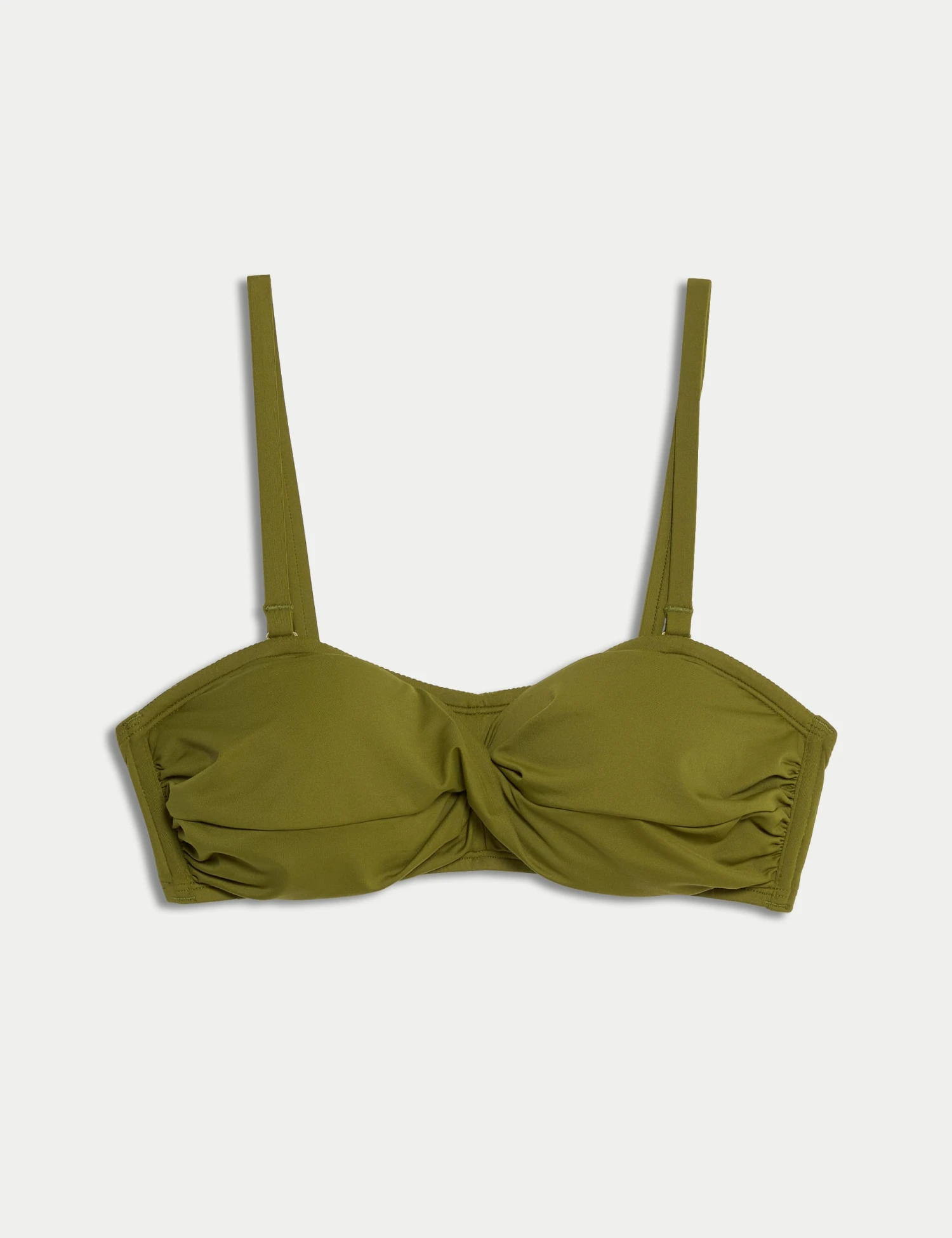 Padded Twist Front Bandeau Bikini Top 4 Padded Twist Front Bandeau Bikini Top - Image 2