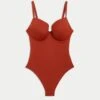 Padded Wired V-Neck Swimsuit 2 Padded Wired V-Neck Swimsuit -M&S Padded Wired V Neck Swimsuit