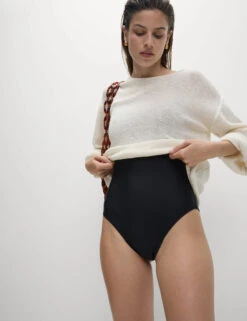 Period Square Neck Swimsuit -M&S Period Square Neck Swimsuit 3