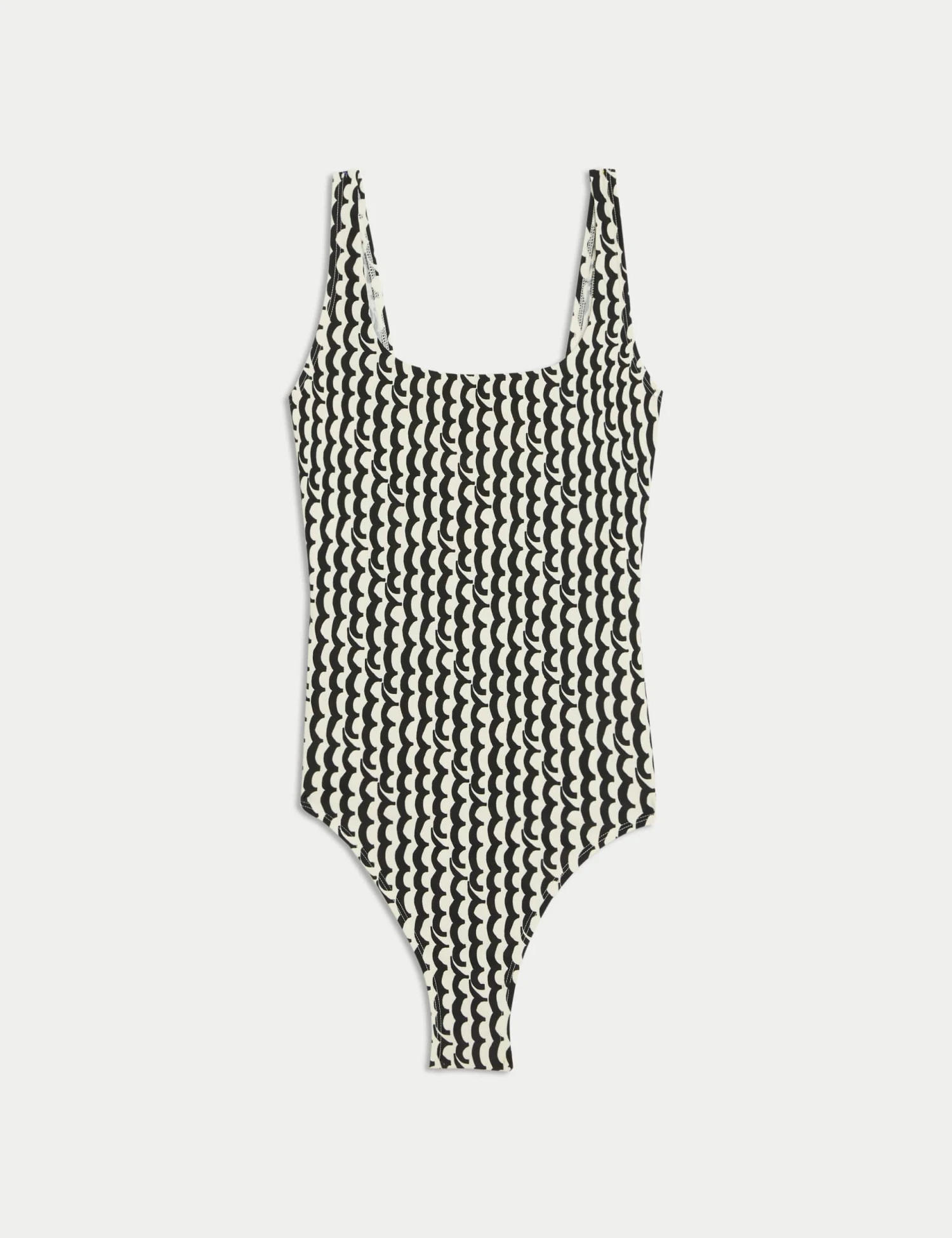 Printed Scoop Neck Swimsuit 4 Printed Scoop Neck Swimsuit - Image 2
