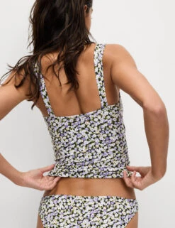 Printed Tummy Control Sweetheart Tankini 13 Printed Tummy Control Sweetheart Tankini -M&S Printed Tummy Control Sweetheart Tankini 2