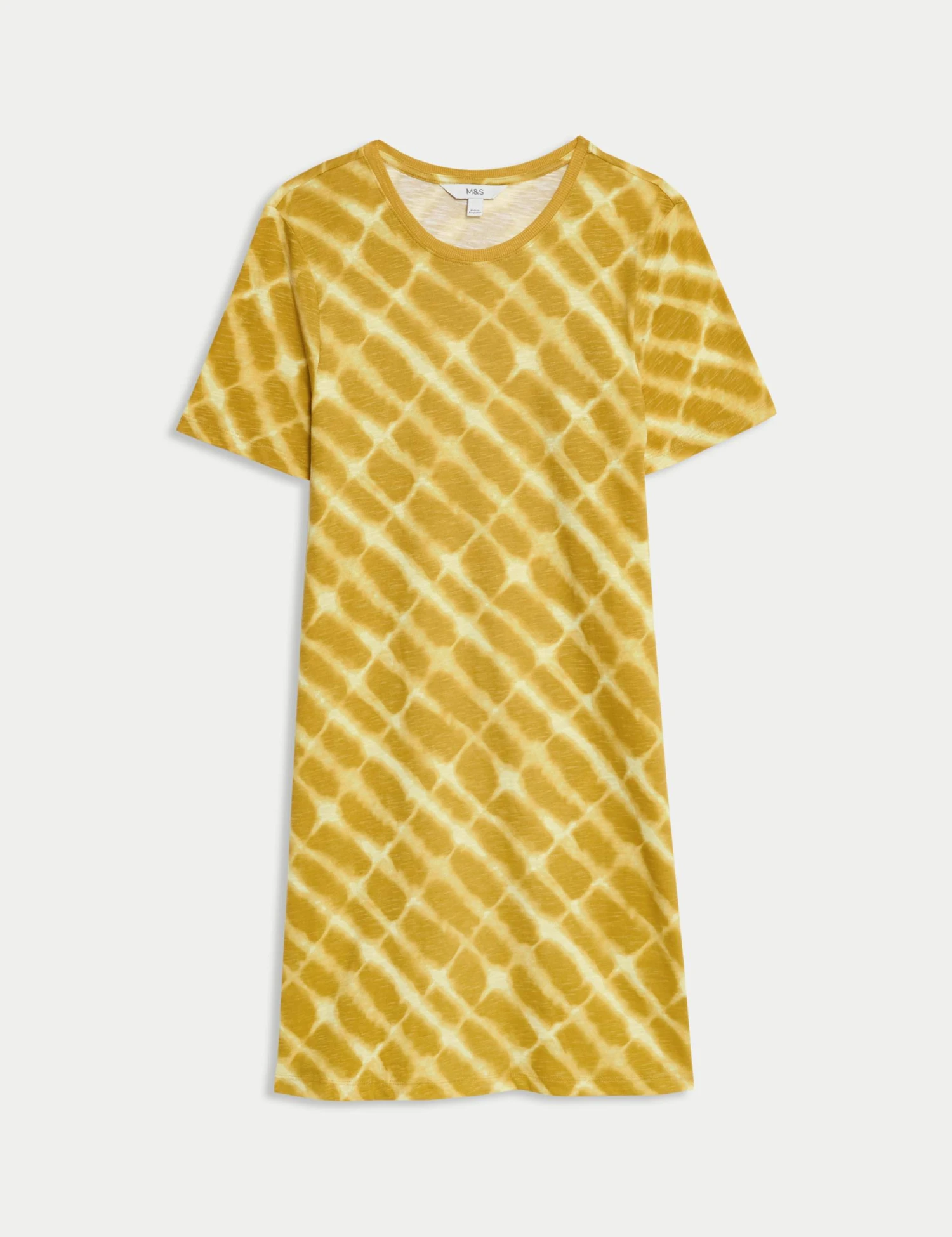 Pure Cotton Printed Mini T-Shirt Dress 4 Pure Cotton Printed Mini T-Shirt Dress - Image 2