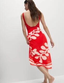 Pure Cotton Printed Sarong 17 Pure Cotton Printed Sarong -M&S Pure Cotton Printed Sarong 2