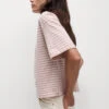 Pure Cotton Relaxed Striped Boxy T-Shirt -M&S Pure Cotton Relaxed Striped Boxy T Shirt