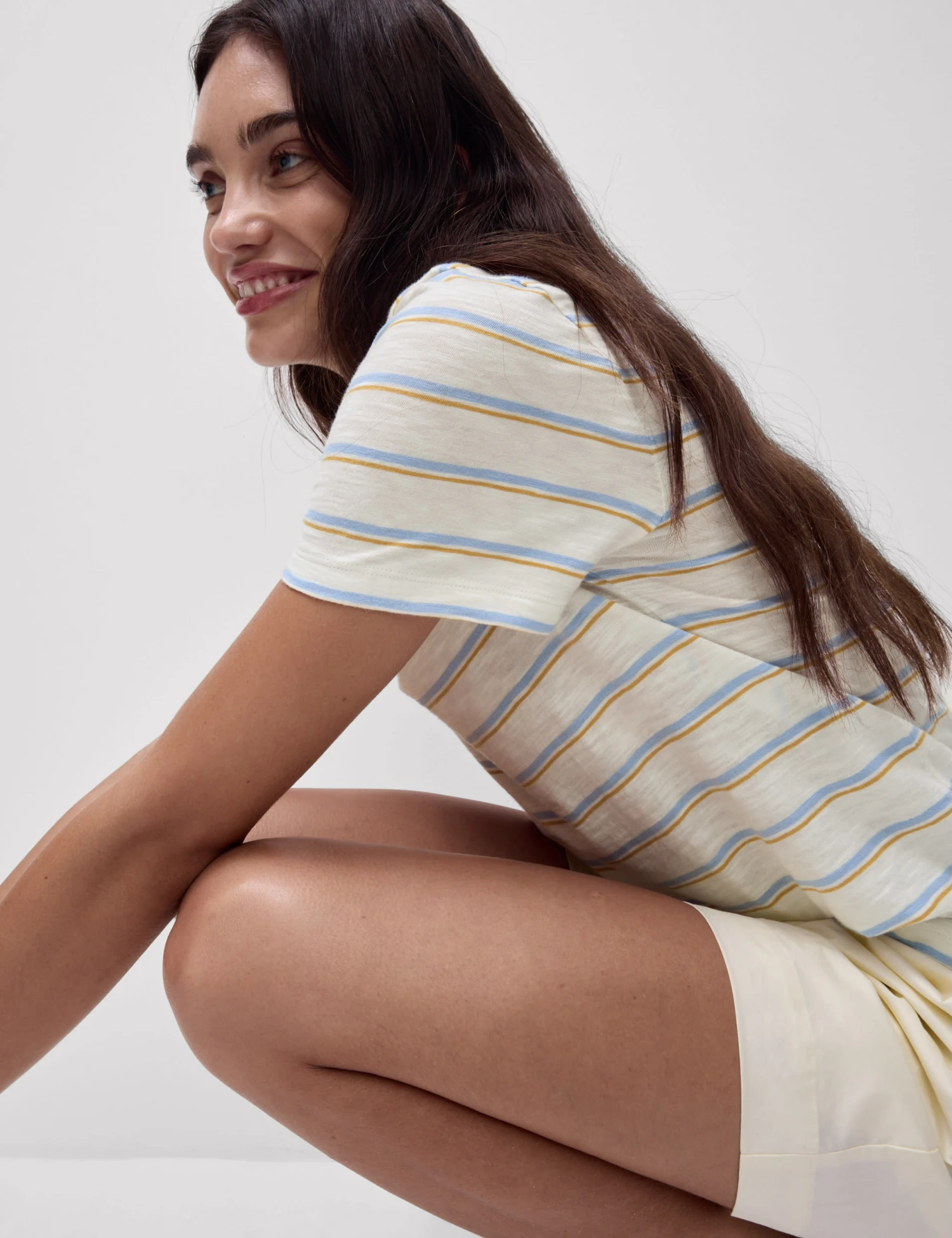 Pure Cotton Slub Everyday Fit V-Neck T-Shirt 3 Pure Cotton Slub Everyday Fit V-Neck T-Shirt